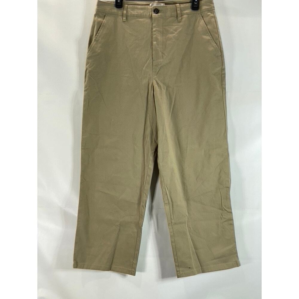 ASOS DESIGN Men's Tan Straight-Leg Pants SZ 34X30